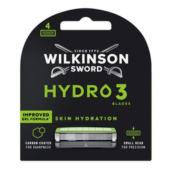 Wilkinson Hydro 3 Skin Hydration wkład z 3 ostrzami 4szt