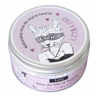 LaQ Naturalny mus do mycia twarzy odżywczy Kocica 100ml