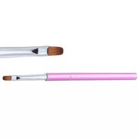 NeoNail Pędzelek naturalny do żelu owalny nr 6