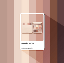 Poppy Head Basically Boring paleta cieni do powiek 9g