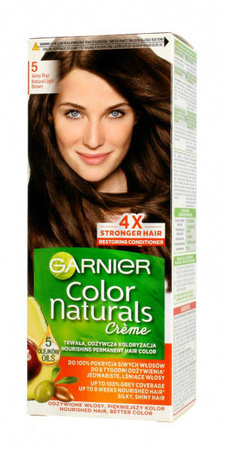 Garnier Color Naturals Creme krem koloryzujący do włosów 5 Jasny Brąz