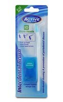 Active Oral Care Interdental Brush szczoteczka międzyzębowa + wymienne nasadki 0.45mm 10szt.