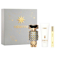 Paco Rabanne Fame zestaw woda perfumowana spray 80ml + balsam do ciała 100ml + woda perfumowana spray 10ml