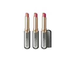 KIKO Milano Unlimited Perfection Lip Set zestaw kremowych pomadek o dużej trwałości 01 Nude Aura 3x1.5g