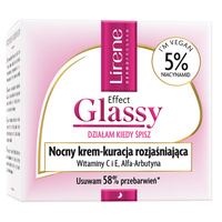 Lirene Effect Glassy nocny krem-kuracja rozjaśniająca 50ml