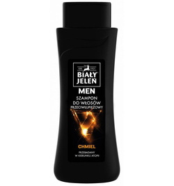 Biały Jeleń For Men hipoalergiczny przeciwłupieżowy szampon do włosów z ekstraktem z chmielu 300ml