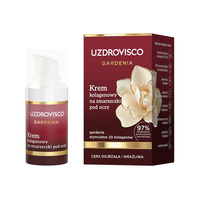 UZDROVISCO Gardenia krem kolagenowy na zmarszczki pod oczy 15ml