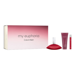 Calvin Klein My Euphoria edp 100ml + balsam do ciała 100ml + edp 10ml