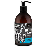 LaQ Żel pod prysznic dla mężczyzn 8w1 Rekin Biznesu 500ml
