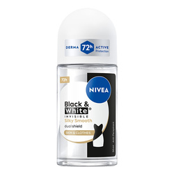 Nivea Black &amp; White Invisible Silky Smooth antyperspirant w kulce 50ml