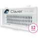 Clavier Eyelash kępki rzęs 12mm Black