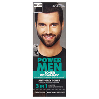 Joanna Power Men toner odsiwiający 02 Dark Brown 80g