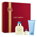 Dolce & Gabbana Light Blue Pour Homme zestaw woda toaletowa spray 75ml + żel pod prysznic 50ml + woda toaletowa 4.5ml