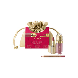 KIKO Milano Twist 'N Twinkle Holiday Mini Kiss Squad Lips Gift Set zestaw podarunkowy do makijażu ust 01
