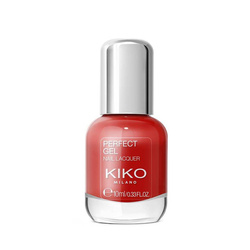 KIKO Milano Perfect Gel Nail Lacquer lakier do paznokci z efektem żelu 114 Fire Red 10ml