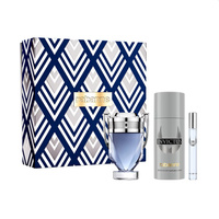 Paco Rabanne Invictus zestaw woda toaletowa spray 100ml + dezodorant spray 150ml + woda toaletowa spray 10ml