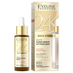 Eveline Cosmetics 24K Gold Vitamin C złote super serum liftingujące 30ml
