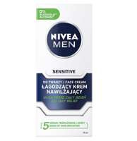 Nivea Men Sensitive łagodzący krem nawilżający do twarzy 75ml