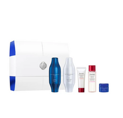 Shiseido Bio-Performance Skin Filler Deluxe zestaw serum do twarzy 2x30ml + pianka oczyszczająca do twarzy 15ml + lotion do twarzy 30ml + krem do twarzy 5ml