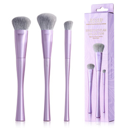 JESSUP Luxury Purple Face Coverage Trio Makeup Brush zestaw pędzli do makijażu T513 3szt.