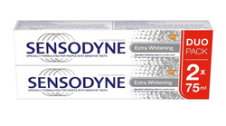 Sensodyne Extra Whitening pasta do zębów z fluorkiem 2x75ml