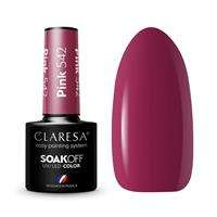 Claresa Color Soak Off UV/LED Pink lakier hybrydowy 542 5g
