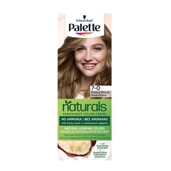 Palette Permanent Naturals Color Creme farba do włosów trwale koloryzująca 7-0 Średni Blond