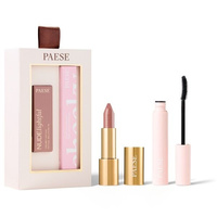 Paese Cheeky Nude Look zestaw tusz do rzęs 9ml + pomadka do ust 4.5g