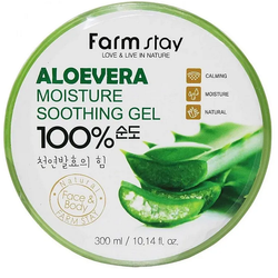 FarmStay Aloevera Moisture Soothing Gel koreański aloesowy żel 300ml