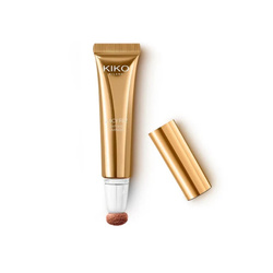 KIKO Milano Juicy Fizz Light-Shot Luminizer rozświetlacz do twarzy w płynie z aplikatorem gąbkowym 03 Tequila Sunset 14ml