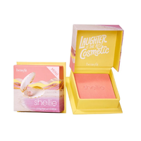 Benefit Shellie Mini Warm-Seashell Pink Blush róż do policzków w ciepłym odcieniu różowej muszli 2.5g