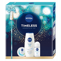 Nivea Timeless zestaw krem intensywnie nawilżający 100ml + żel pod prysznic 250ml + antyperspirant w kulce 50ml
