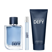 Calvin Klein Defy zestaw woda toaletowa spray 100ml + żel pod prysznic 100ml + woda toaletowa 10ml