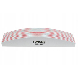 Sunone Pilnik biały łódka 180/240 10szt