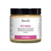 Iossi Ryż i Kokos nawilżająco-peelingująca delikatna pasta do mycia twarzy 120ml