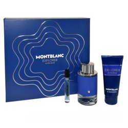 MONT BLANC Explorer Ultra Blue EDP 100ml + EDP 7,5ml + SG 100ml