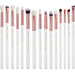 JESSUP Individual Eyeshadow Brushes zestaw pędzli do makijażu oczu T217 15szt.