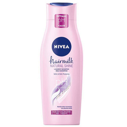 Nivea Hairmilk Natural Shine łagodny szampon pielęgnujący do włosów matowych 400ml