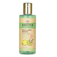 Sattva Neem & Lemon Shampoo szampon do włosów 210ml