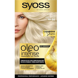 Syoss Oleo Intense farba do włosów trwale koloryzująca z olejkami 10-50 Popielaty Blond