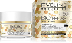 Eveline Cosmetics Bio Manuka 50+ napinający krem-kuracja przeciwzmarszczkowy na dzień i na noc 50ml