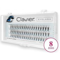 Clavier Eyelash kępki rzęs 8mm Black