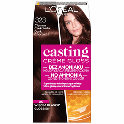 L'Oreal Paris Casting Creme Gloss farba do włosów 323 Ciemna Czekolada