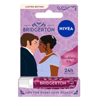 Nivea Bridgerton Edition Kate&amp;Anthony pielęgnująca pomadka do ust Blackberry Pie 4.8g