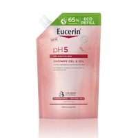 Eucerin pH5 delikatny żel pod prysznic z olejkiem refill 400ml