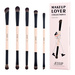 JESSUP 10-in-5 Duo-End Brush Versatility Collection zestaw dwustronnych pędzli do makijażu Peach Dust 5szt.