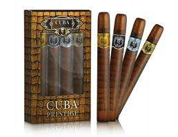 Cuba Original Cuba Prestige zestaw Classic woda toaletowa spray 35ml + Black woda toaletowa spray 35ml + Platinum woda toaletowa spray 35ml + Legacy woda toaletowa spray 35ml