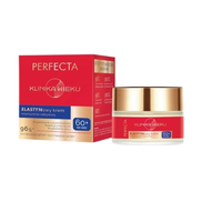 Perfecta Klinika Wieku elastynowy krem intensywnie odżywczy na noc 60+ 50ml