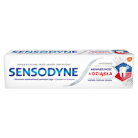 Sensodyne Nadwrażliwość & Dziąsła Whitening pasta do zębów z fluorkiem 75ml