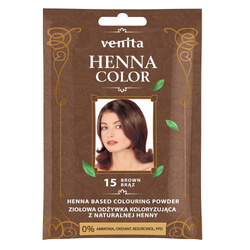 Venita Henna Color ziołowa odżywka koloryzująca z naturalnej henny 15 Brąz